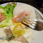 モスクワプリュスシェミ - サーモンステーキ