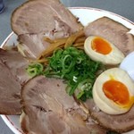 天下一品 - こってり＋チャーシュー＋煮卵　