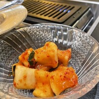 完全個室焼肉かなう - カクテキ660円