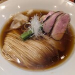 RAMEN MATSUI - 特製種類1800円。麺線がキレイです。