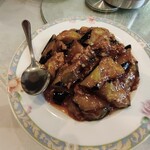 翡翠楼 本店 - 豚挽き肉と茄子の特製チリソース880円