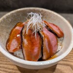 RAMEN MATSUI - 鴨ご飯は、オススメのサイドメニューです。