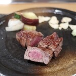 鉄板料理 かめだ - 