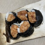 地雷也 - 料理写真:天むす