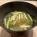 すし匠 齋藤 - 味噌汁