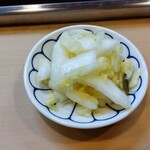 鮨処 匠 - 白菜漬け物