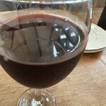 ルーチェサンタルチア - ドリンク写真:グラスワインいっぱいだけね