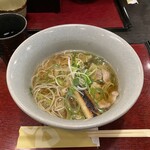 家族亭 - 料理写真:鴨なんばんそば