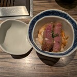 焼肉 ジャンボ - ヒレカツ丼