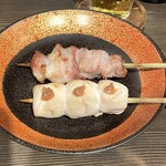 鳥や 小鉄 - ささみ梅、もも