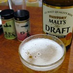 北新地たゆたゆDX - 今夜はモルツ気分～　瓶ビーも種類豊富