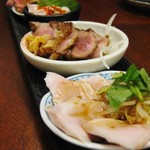 北新地たゆたゆDX - 最高のアテ　“豚刺し5種盛り”　