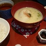 甘味茶屋 ぶどうの木 - 白味噌あんもち雑煮定食 850円 ごはんつきの不思議♪