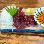 Taishu Sakaba Banpaiya Kitakantou furusatohen fandesu ueno ten - Appetizer – Whale Sashimi!
