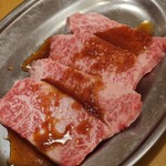 焼肉ホルモン こたろう - 和牛A5こたろうカルビ上