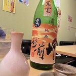 酒と肴 純 - 燗酒に移行