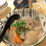 酒と肴 純 - 牛タン煮込み