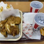 ケンタッキーフライドチキン - 料理写真:オリジナルチキン3pcsよくばりセット1190円とオリジナルチキン2pcsセット890円