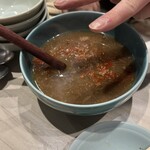 焼肉 三宝苑 - こさりスープ