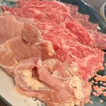 焼肉いかがで祥 - 鶏もも肉　せせり　他