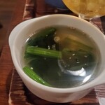 てどあーる - ほうれん草のスープ
