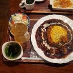 てどあーる - とりきのこデミグラスおむらいす