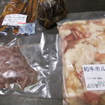 牛山精肉店 - 購入したもの色々