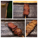 第三秋元屋 - レモンサワーはデフォでシャリキン。上シロタレ、レバ味噌、ハラミ味噌。当たり前ですが間違い無し！