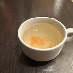 洋食キッチン シャトー - 【2025.12.23(火)】太麺ナポリタンのスープ