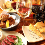 わいん＆串カツDining sharaku - 