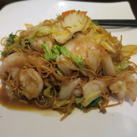 雅苑酒家 本店 - 海老入り焼きそば（柔らかい麺）