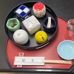 笹月 - 珍味などの７点盛り