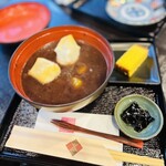江久庵 - 特選ぜんざい　焼き餅