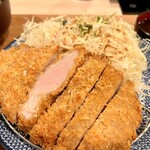 豚しゃぶ せいろ蒸し専門店 豚匠 北浜邸 - ロースカツ定食1250円
