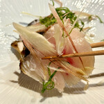 すし あお - サワラの塩タタキ 千葉