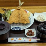 ふくさ - 料理写真:上アジフライ定食　1,000円