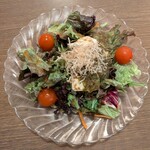 祥風苑 花の里 - 注文：豆腐めかぶサラダ---600円