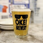オケイブルワリー - OKEI BREWERY / 東京・日暮里 / 荒川HAZYアンダーザブリッジ / Hazy IPA / アルコール度数 6.5% / Sサイズ(250ml) / 800円