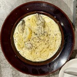 オケイブルワリー - 牡蠣のレモンクリームパスタ レギュラーサイズ 2100円
      2025年12月22日