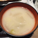 高級ブランド干物 『銀座伴助』 - お味噌汁　おかわり無料