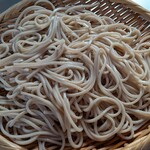 新得そばの館 - 源流新得そば茹でました