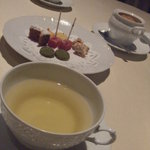 リストランテ・イ・ルンガ - 食後の飲物とお茶菓子