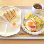 レストラン　おあしす - 洋食モーニング、ドリンクバー付き420円