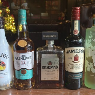 種類豊富なドリンクをご用意。希望に合わせた一杯のご提供も可能