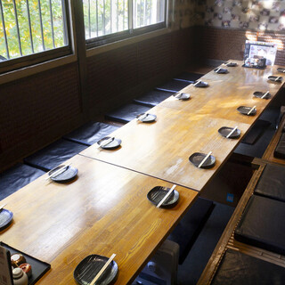 【掘りごたつ個室】個室席もご用意（最大16名）