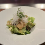 土肥亭 - ランチ（サラダ）