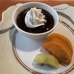 日本料理 縁 - 甘いものが苦手でもお代わりしたくなった黒胡麻プリン