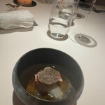 AZUR et MASA UEKI - ズワイガニ　聖護院かぶら　黒トリュフ
                                大ズワイガニ　蟹味噌