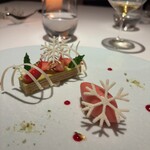 AZUR et MASA UEKI - ガトーオペラの作り方で
      莓ピスタチオキルシュ