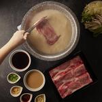 モーモーパラダイス - 料理写真: Beef Bone White Soup Kagoshima Wagyu Course